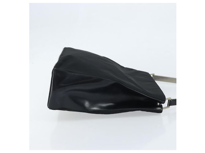Borsa a Spalla PRADA Nylon Nero Argento Autentica ep13436 - vista 3
