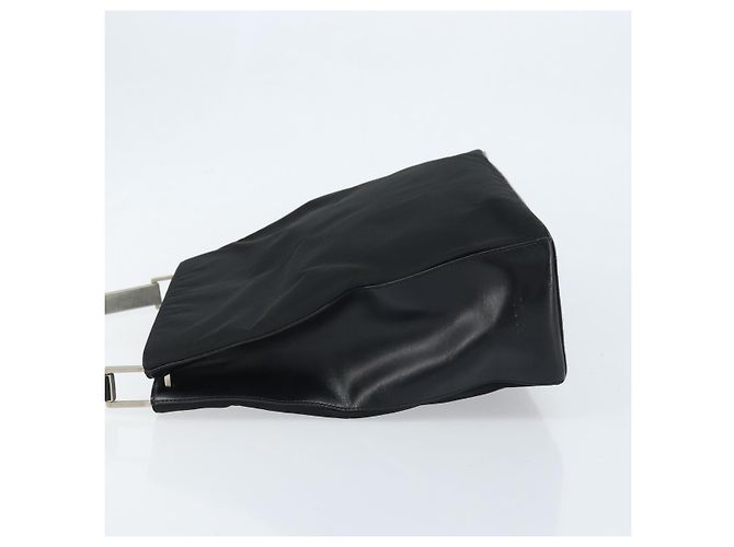 Borsa a Spalla PRADA Nylon Nero Argento Autentica ep13436 - vista 4