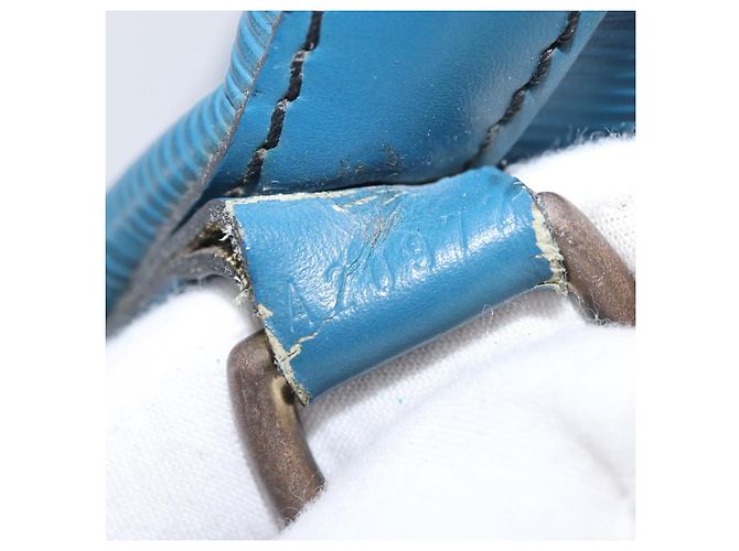 Noe LOUIS VUITTON Borsa a Spalla Petit Noé Epi Blu M44105 LV Auth 168162 - vista 12