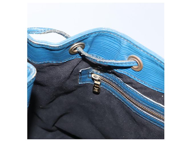 Noe LOUIS VUITTON Borsa a Spalla Petit Noé Epi Blu M44105 LV Auth 168162 - vista 21