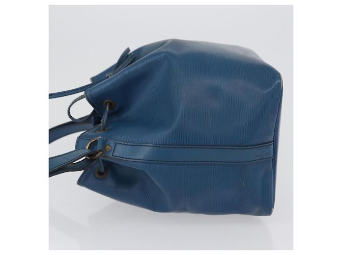 Noe LOUIS VUITTON Borsa a Spalla Petit Noé Epi Blu M44105 LV Auth 168162 - vista 4