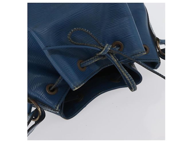 Noe LOUIS VUITTON Borsa a Spalla Petit Noé Epi Blu M44105 LV Auth 168162 - vista 6