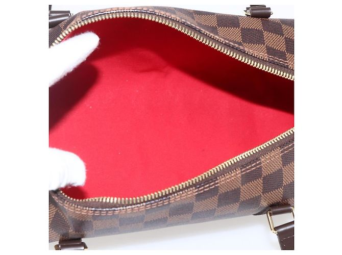 LOUIS VUITTON Borsa a Mano Papillon 30 Damier Ebene Nuovo Modello N51303 Auth 165364SAM - vista 10