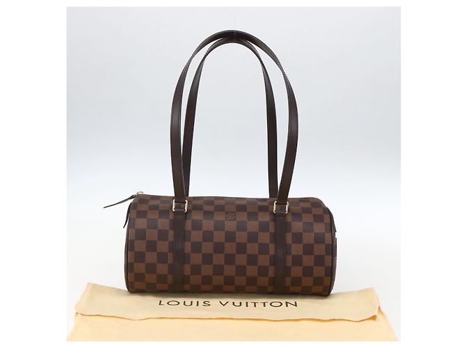 LOUIS VUITTON Borsa a Mano Papillon 30 Damier Ebene Nuovo Modello N51303 Auth 165364SAM - vista 12