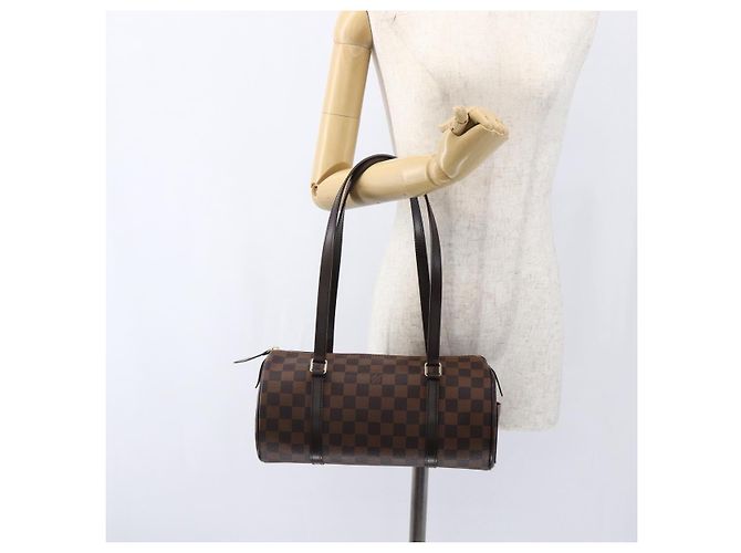 LOUIS VUITTON Borsa a Mano Papillon 30 Damier Ebene Nuovo Modello N51303 Auth 165364SAM - vista 22