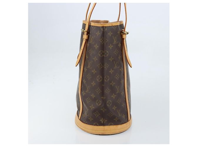 LOUIS VUITTON Borsa a Spalla Monogram Bucket GM M42236 LV Auth ka2440 Monogramma - vista 3