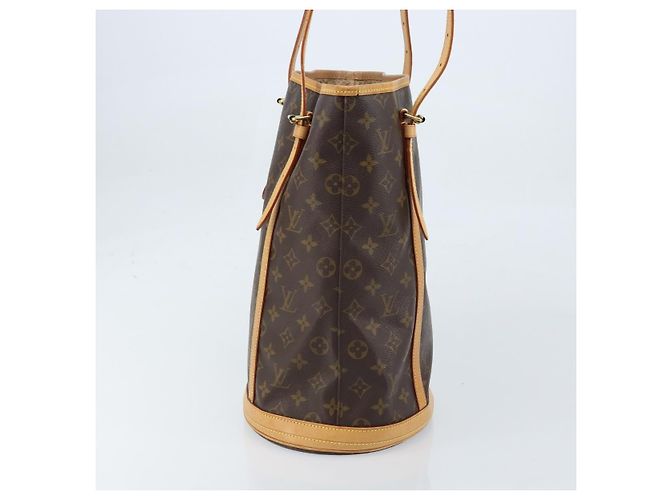 LOUIS VUITTON Borsa a Spalla Monogram Bucket GM M42236 LV Auth ka2440 Monogramma - vista 4