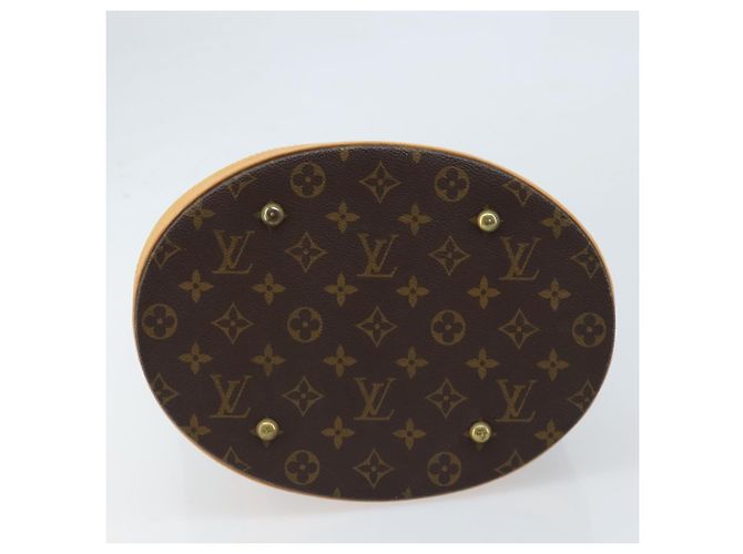 LOUIS VUITTON Borsa a Spalla Monogram Bucket GM M42236 LV Auth ka2440 Monogramma - vista 5
