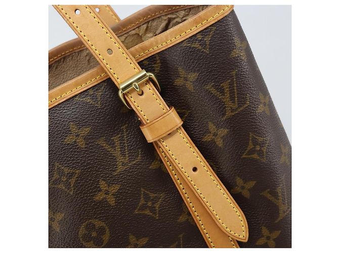 LOUIS VUITTON Borsa a Spalla Monogram Bucket GM M42236 LV Auth ka2440 Monogramma - vista 9