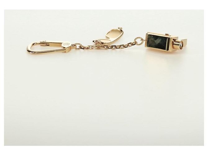 LOUIS VUITTON Portachiavi Cannes Supporto per Chiavi metallo Oro M65383 LV Auth 171129M - vista 10