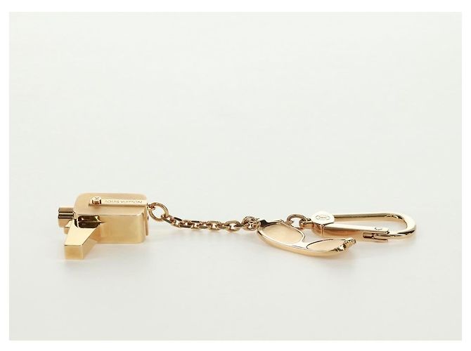 LOUIS VUITTON Portachiavi Cannes Supporto per Chiavi metallo Oro M65383 LV Auth 171129M - vista 11