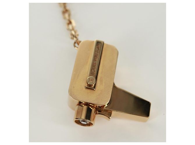 LOUIS VUITTON Portachiavi Cannes Supporto per Chiavi metallo Oro M65383 LV Auth 171129M - vista 7