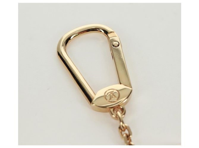LOUIS VUITTON Portachiavi Cannes Supporto per Chiavi metallo Oro M65383 LV Auth 171129M - vista 9