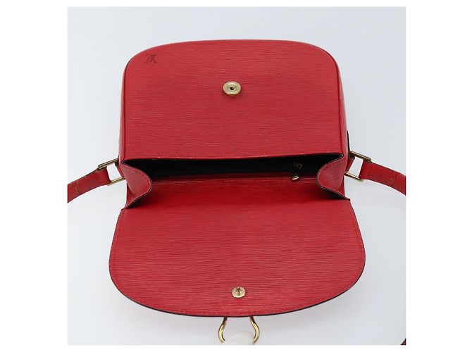 LOUIS VUITTON Borsa a Spalla Epi Saint Cloud GM Rossa M52197 LV Auth 173158 Rosso - vista 18