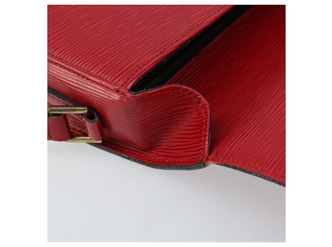 LOUIS VUITTON Borsa a Spalla Epi Saint Cloud GM Rossa M52197 LV Auth 173158 Rosso - vista 20
