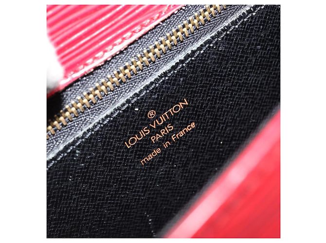 LOUIS VUITTON Borsa a Spalla Epi Saint Cloud GM Rossa M52197 LV Auth 173158 Rosso - vista 21
