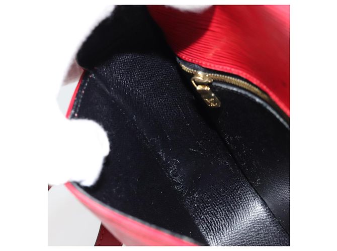 LOUIS VUITTON Borsa a Spalla Epi Saint Cloud GM Rossa M52197 LV Auth 173158 Rosso - vista 23
