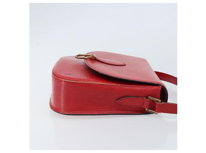 LOUIS VUITTON Borsa a Spalla Epi Saint Cloud GM Rossa M52197 LV Auth 173158 Rosso - vista 3