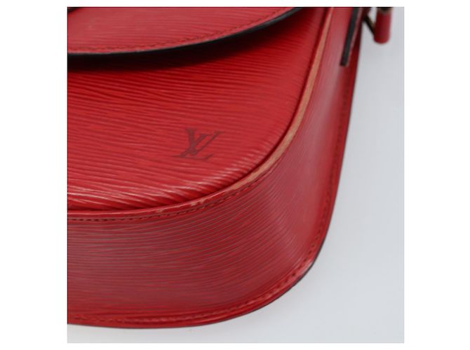 LOUIS VUITTON Borsa a Spalla Epi Saint Cloud GM Rossa M52197 LV Auth 173158 Rosso - vista 9