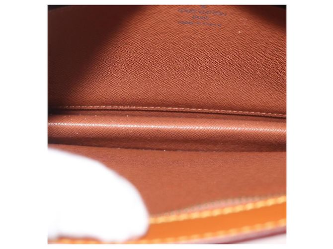 LOUIS VUITTON Pochette Uomo Epi Borsa Marrone Zipangu Oro M52528 LV Auth LNZ226 - vista 10