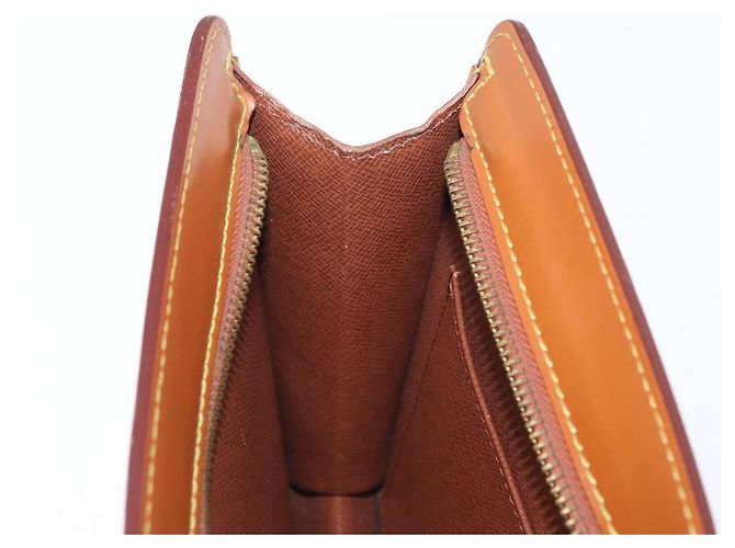 LOUIS VUITTON Pochette Uomo Epi Borsa Marrone Zipangu Oro M52528 LV Auth LNZ226 - vista 18