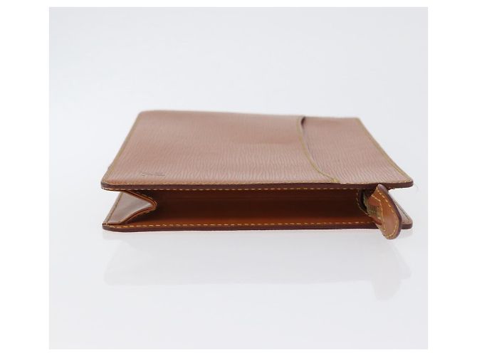 LOUIS VUITTON Pochette Uomo Epi Borsa Marrone Zipangu Oro M52528 LV Auth LNZ226 - vista 3