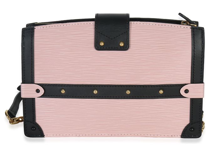 Borsa a mano Louis Vuitton Rose Ballerine Epi Trunk Clutch Rosa - vista 2