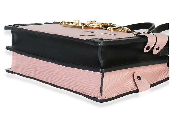 Borsa a mano Louis Vuitton Rose Ballerine Epi Trunk Clutch Rosa - vista 6