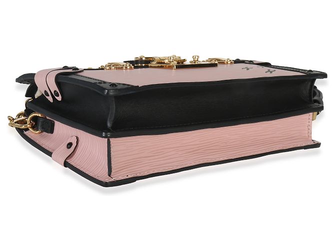 Borsa a mano Louis Vuitton Rose Ballerine Epi Trunk Clutch Rosa - vista 7