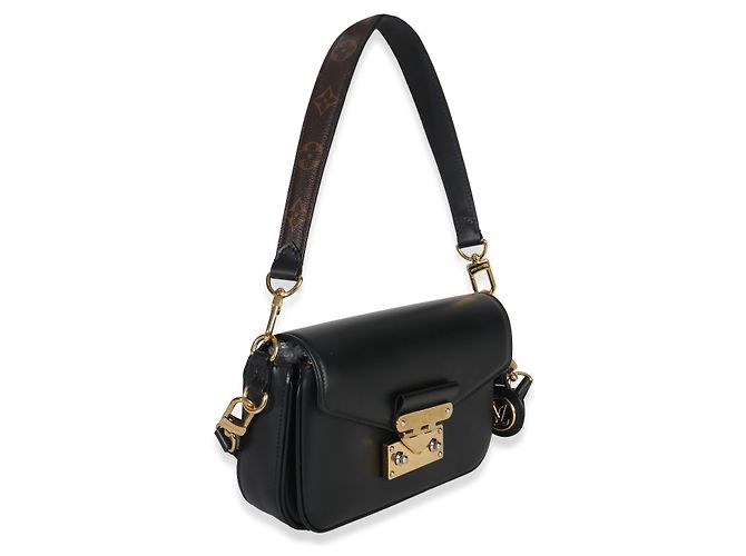 Borsa Swing Monogram in Pelle di Vitello Nera Louis Vuitton Nero - vista 3