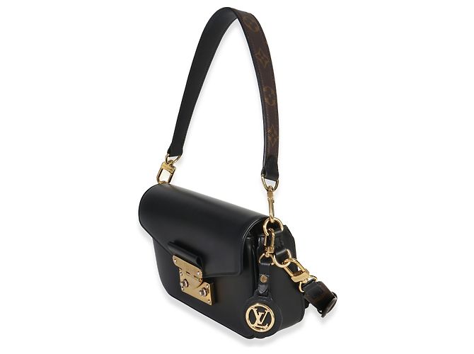 Borsa Swing Monogram in Pelle di Vitello Nera Louis Vuitton Nero - vista 4