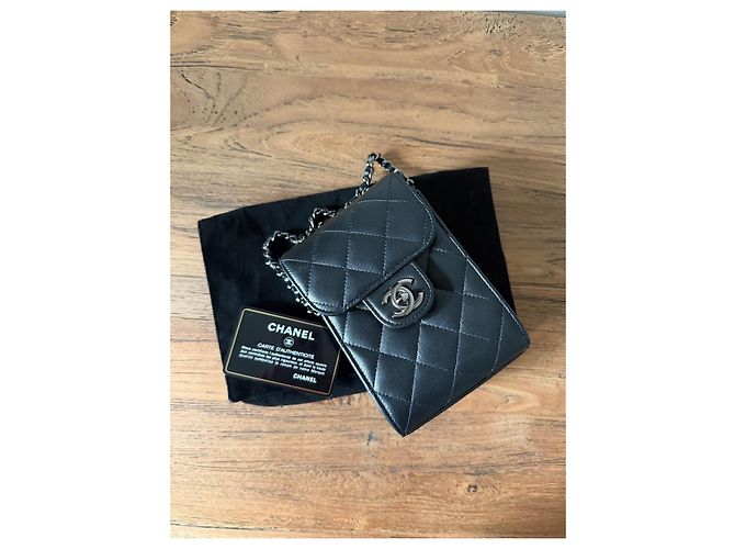 Mini Tasche Timeless Chanel Schwarz - Ansicht 10