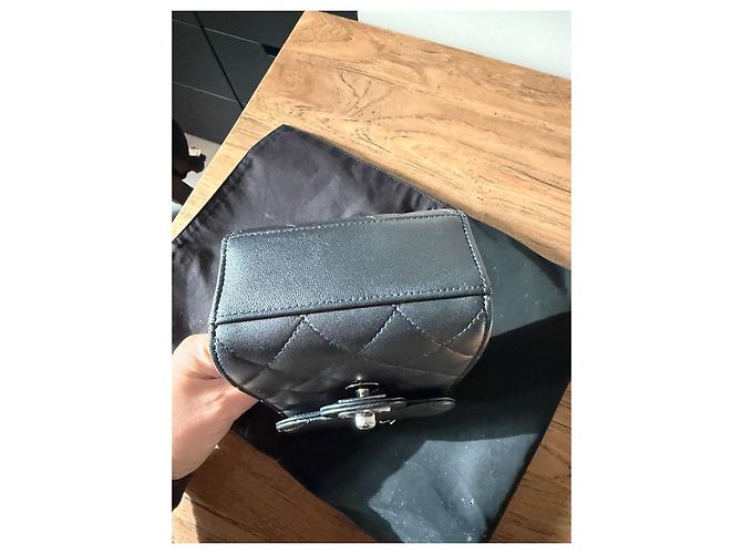 Mini Tasche Timeless Chanel Schwarz - Ansicht 13