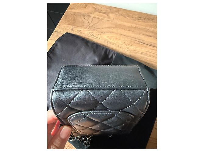 Mini Tasche Timeless Chanel Schwarz - Ansicht 14