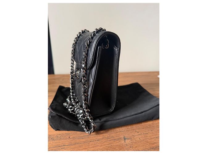 Mini Tasche Timeless Chanel Schwarz - Ansicht 3