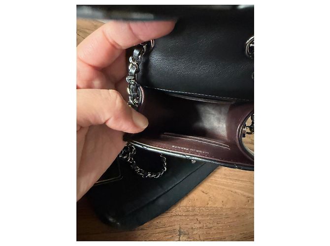 Mini Tasche Timeless Chanel Schwarz - Ansicht 8