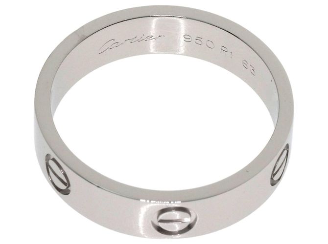 Cartier Love Ring aus Platin 950 - Ansicht 4