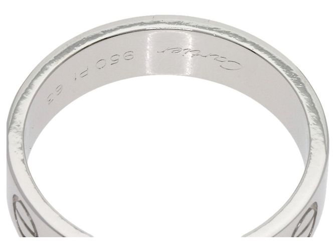 Cartier Love Ring aus Platin 950 - Ansicht 7