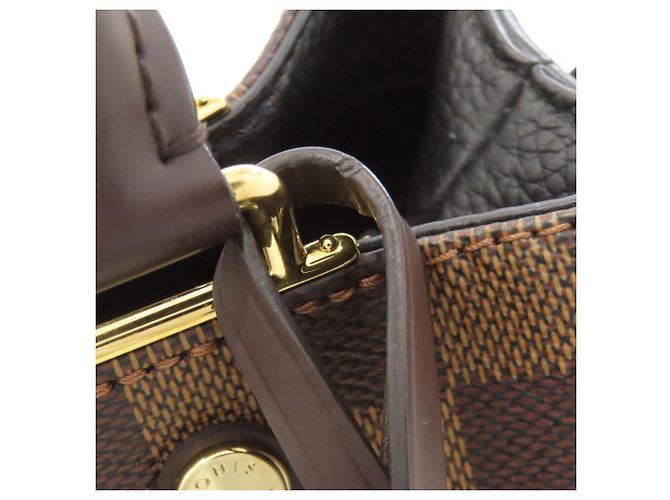 Borsa Brittany Louis Vuitton in Tela Damier Damier ebene - vista 14
