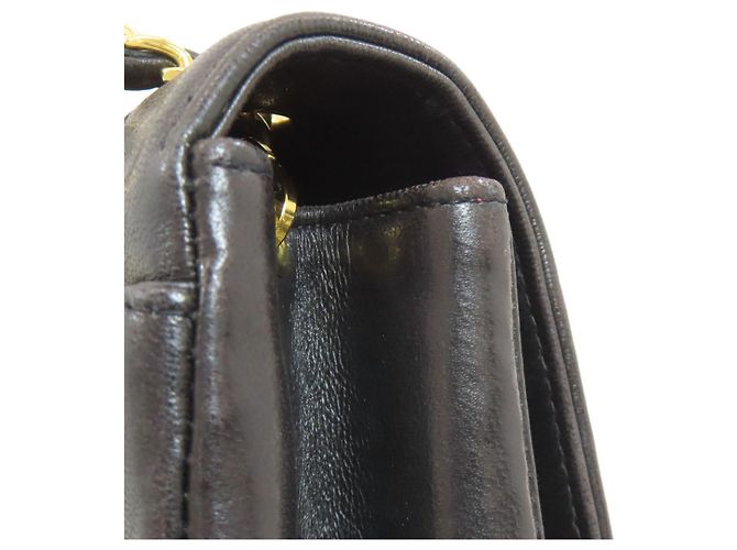 Chanel Mademoiselle Schultertasche mit Kette Schwarz - Ansicht 15