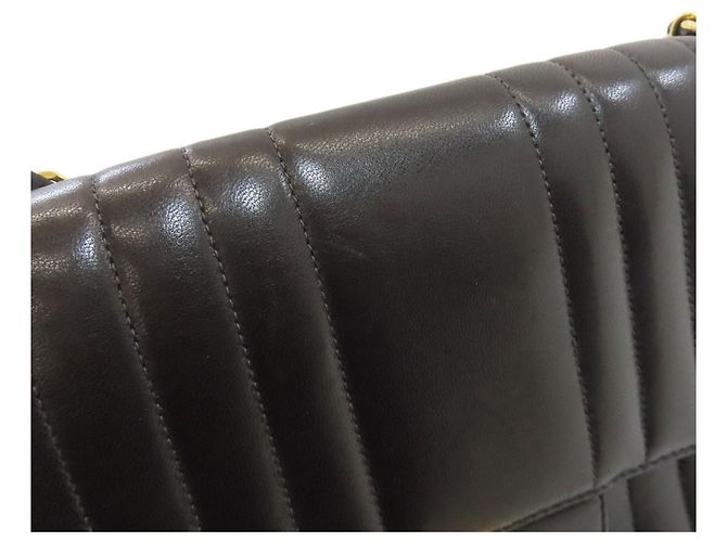 Chanel Mademoiselle Schultertasche mit Kette Schwarz - Ansicht 17