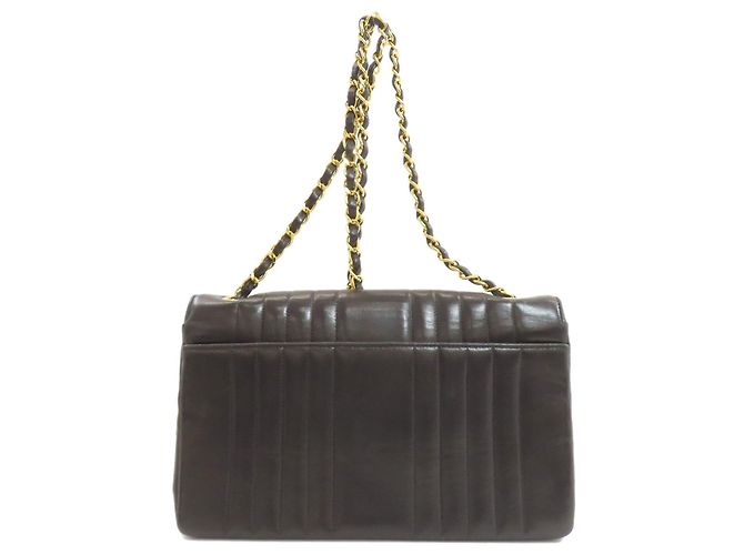 Chanel Mademoiselle Schultertasche mit Kette Schwarz - Ansicht 2