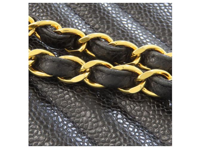 Borsa a Spalla Mademoiselle con Catena di Chanel Nero - vista 21