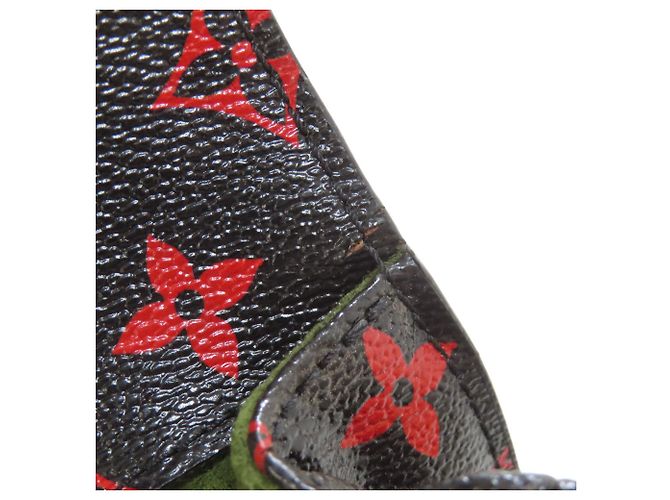 Borsa Louis Vuitton Pochette Metis MM Enfla Rouge - vista 10