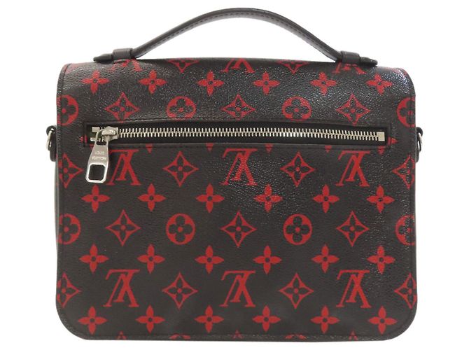 Borsa Louis Vuitton Pochette Metis MM Enfla Rouge - vista 2