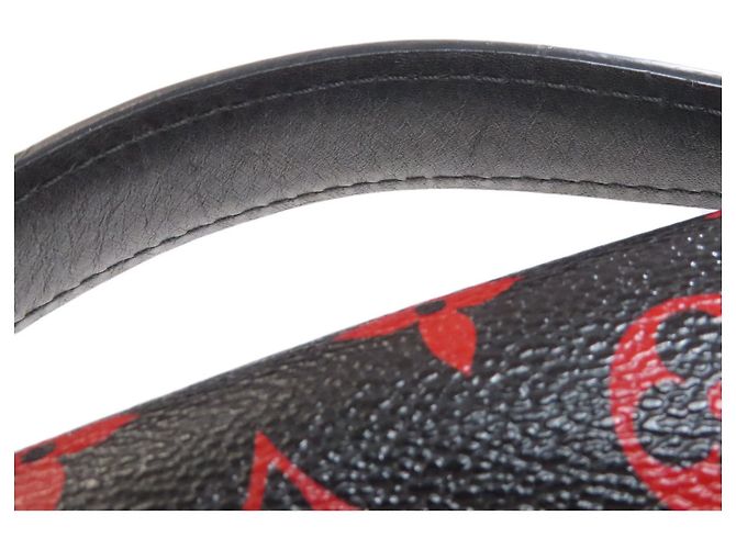 Borsa Louis Vuitton Pochette Metis MM Enfla Rouge - vista 21