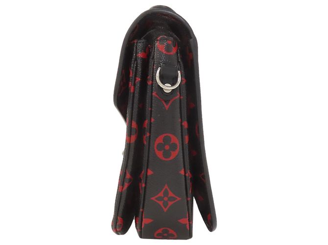 Borsa Louis Vuitton Pochette Metis MM Enfla Rouge - vista 3