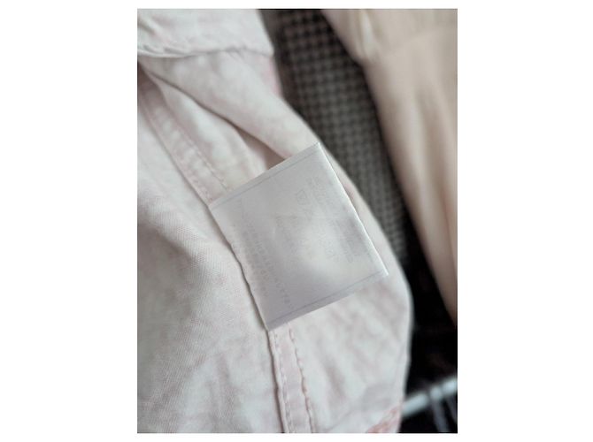 Christian Dior Monogram Rosa Jeansjacke Pink Weiß - Ansicht 8