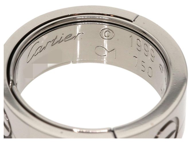 Anello Astro Love Cartier in oro bianco 18K - vista 10