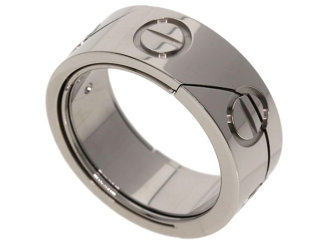 Anello Astro Love Cartier in oro bianco 18K - vista 2
